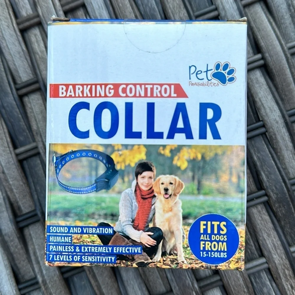Pet Pawsibilities Barking Control Collar & Petkin Cool-to-Touch Poop Bags